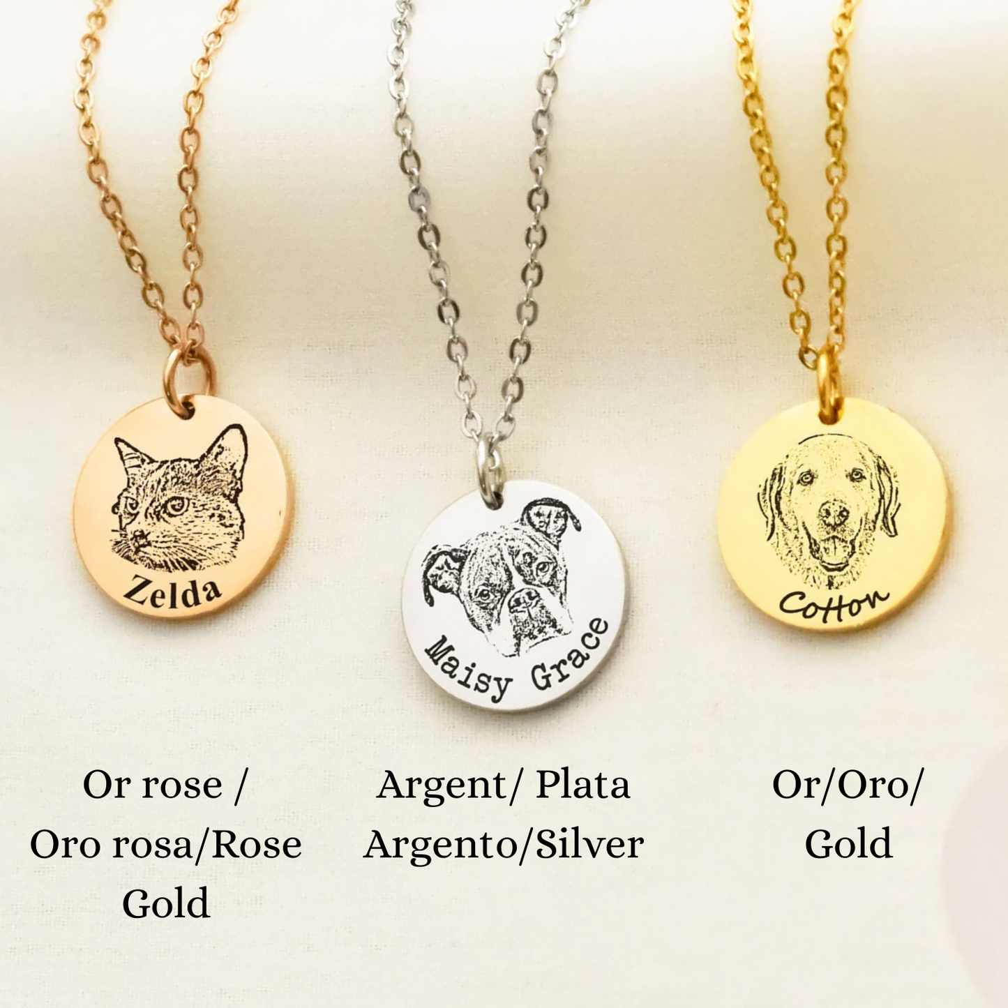 Collar personalizado para mascotas Love & Mine™