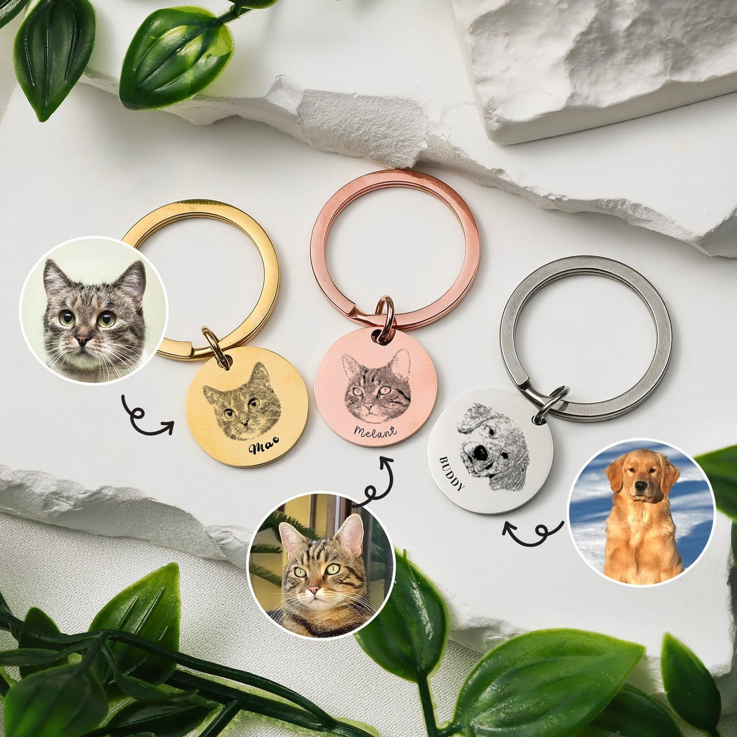 Collar personalizado para mascotas Love & Mine™