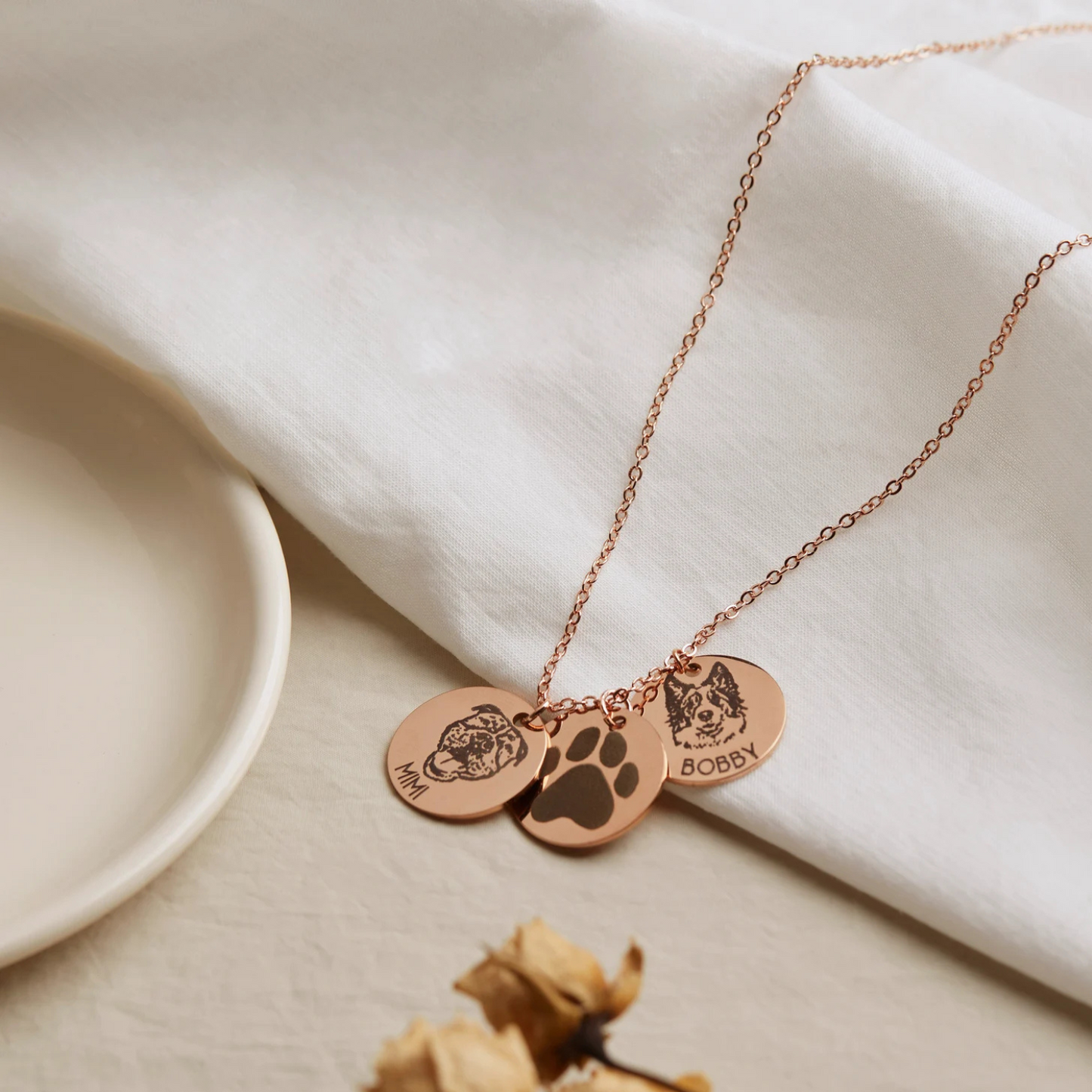 Collar personalizado para mascotas Love & Mine™