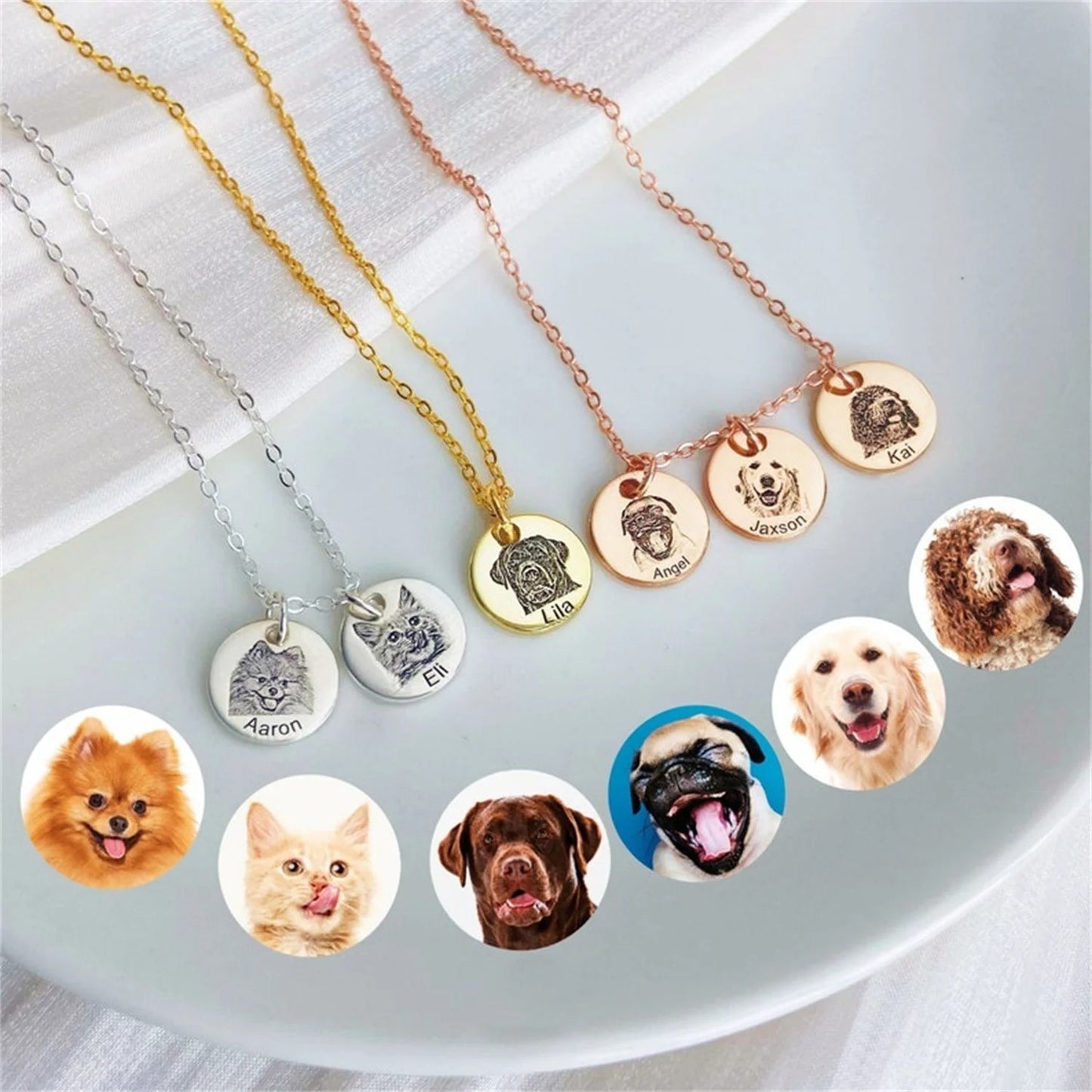 Collar personalizado para mascotas Love & Mine™
