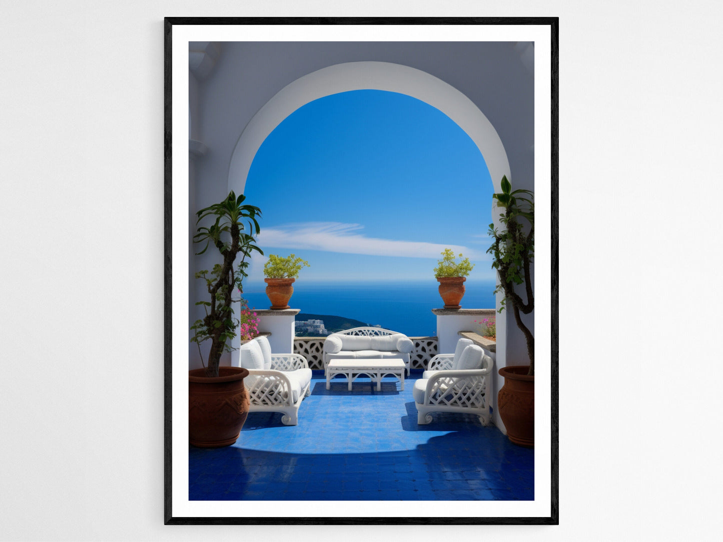 Affiche Côtière Italienne – Poster Art Photographique pour Salon