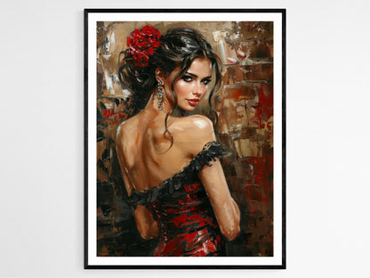 Affiche Art Pop Érotique : Décor Sensuel pour Chambre Audacieuse