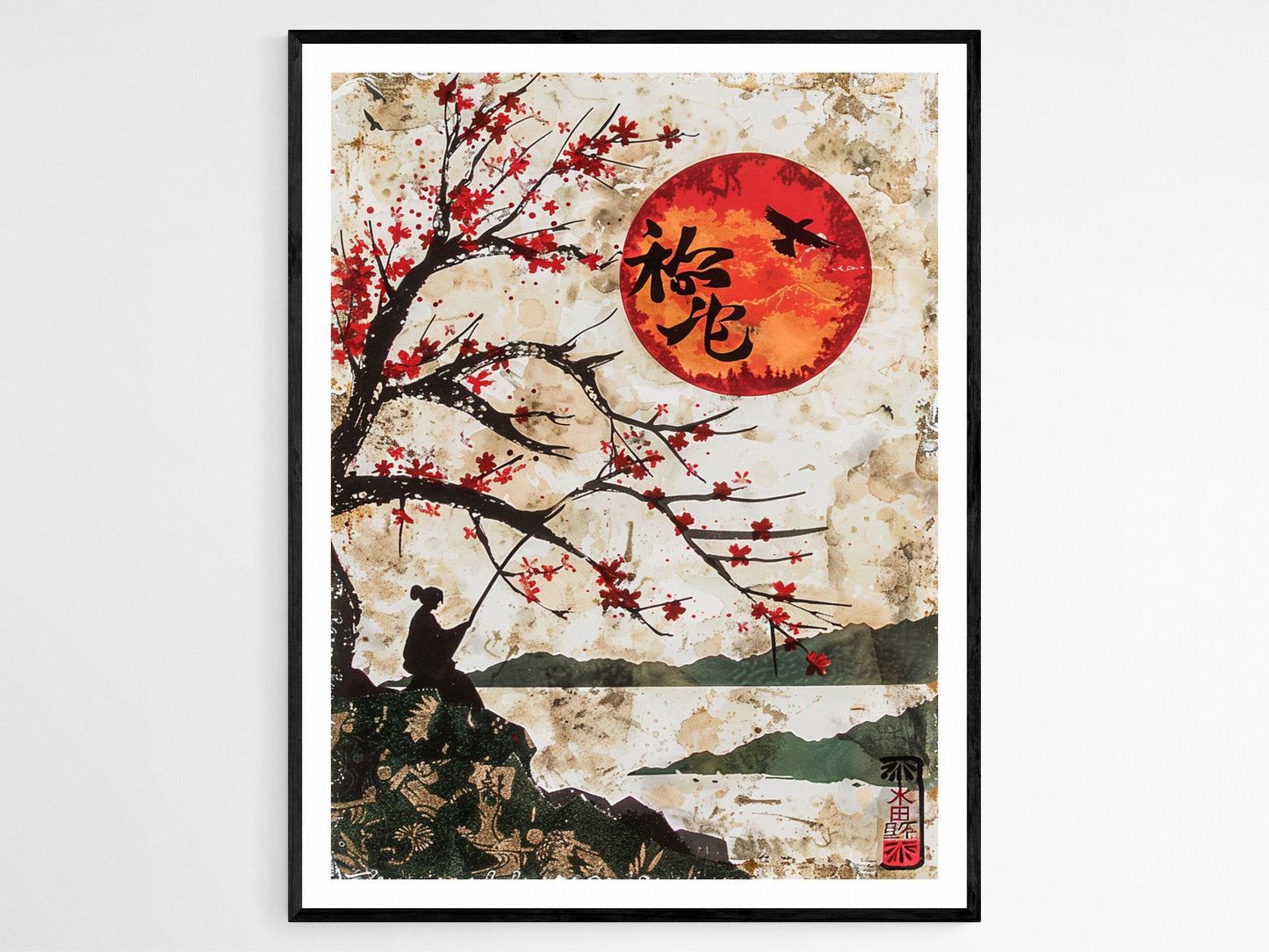 Affiche Hanafuda Botanique – Impression artistique de qualité galerie