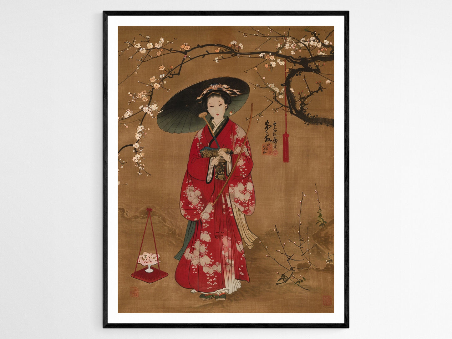 Affiche Ukiyo-e Shin Hanga – Poster Art Traditionnelle du Monde Flottant