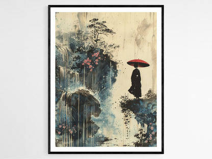 Affiche Shin Hanga – Poster d'Art Japonais Symbolique