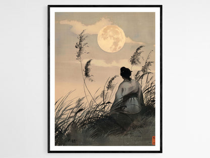 Affiche Art Japonais Koson Ohara – Illustration Nature Tranquille