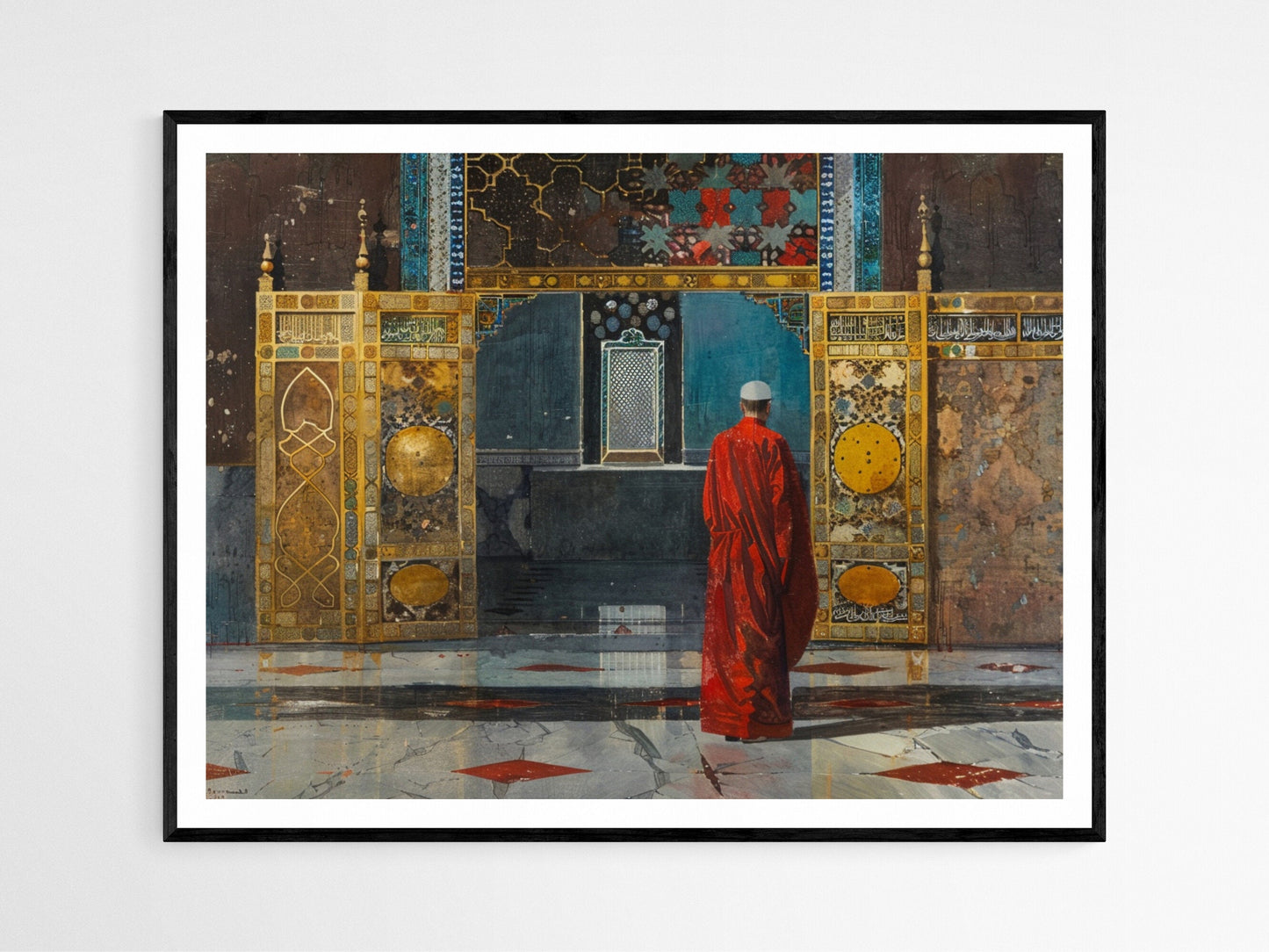 Affiche Art Ottoman – Tirage de Musée Osman Hamdi Bey