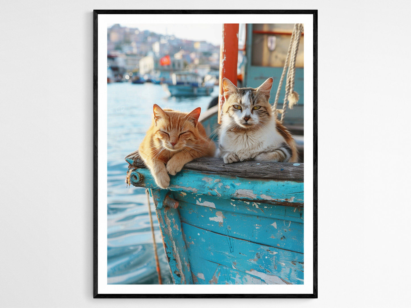Affiche Chats d'Istanbul – Poster Photo de Chats de Rue Turcs