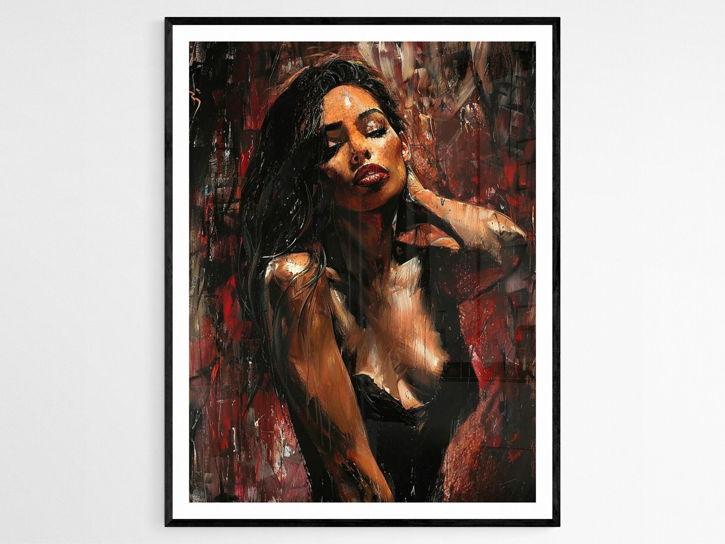 Affiche Art Féminin Sensuel – Décor Intime pour la Maison