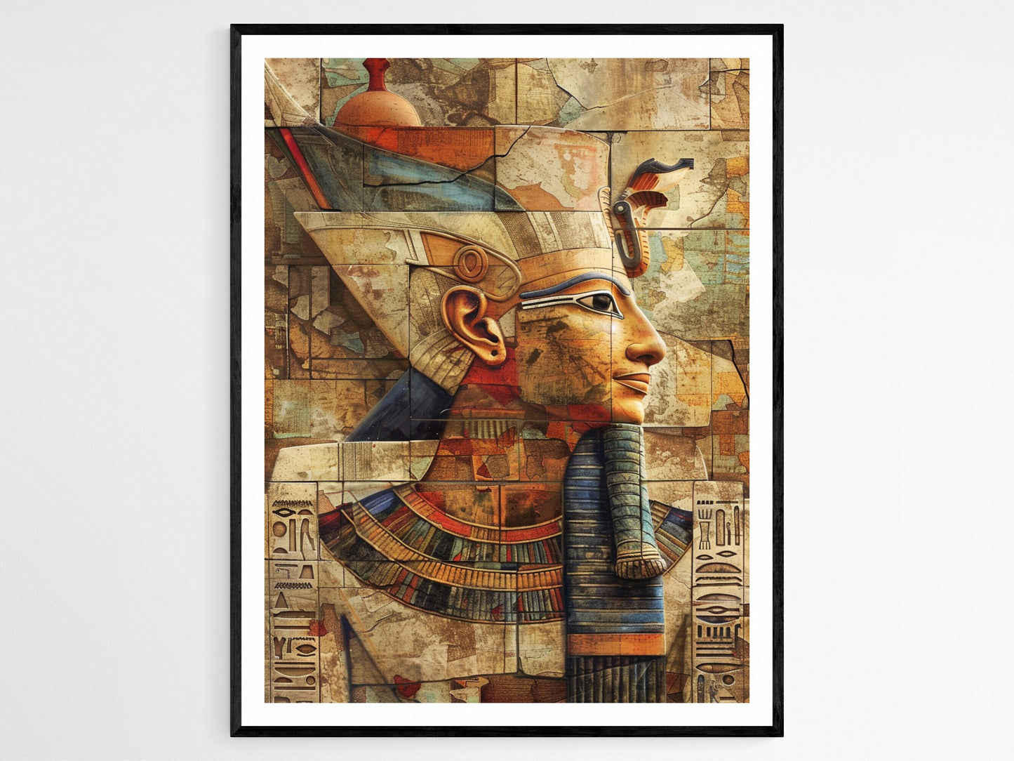 Affiche Mural Pharaonique – Chef-d'œuvre Égyptien pour Salon