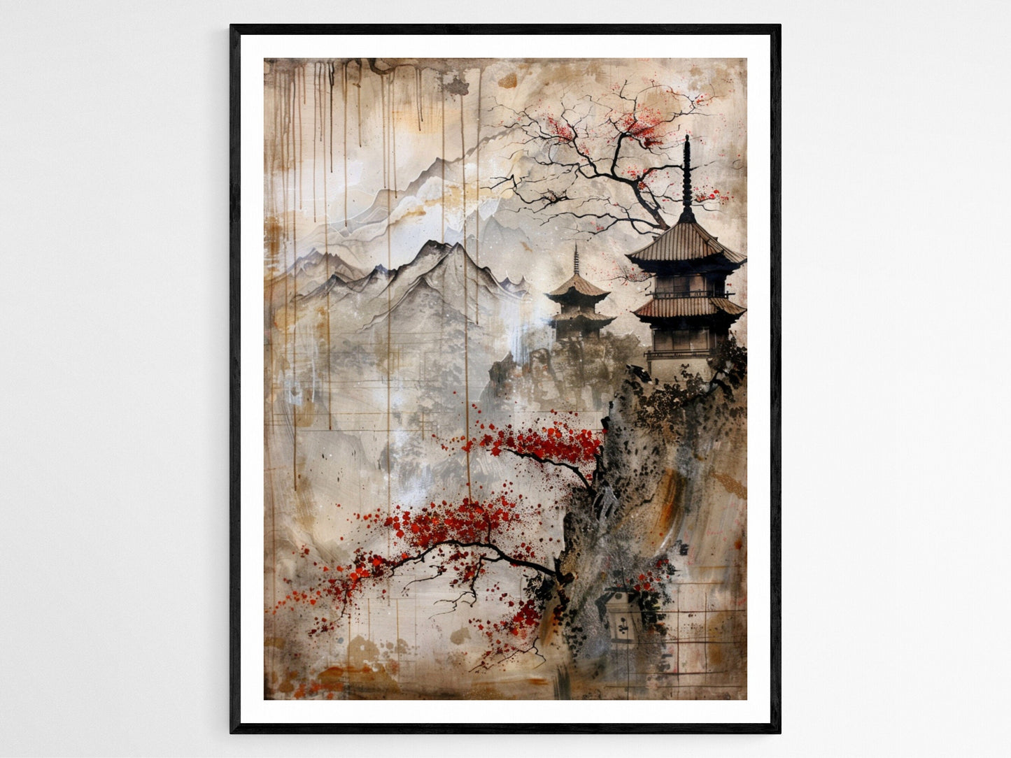 Affiche Wabi Sabi – Impression d'art : Beauté imparfaite et design minimaliste