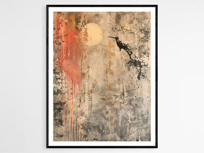 Affiche Wabi Sabi – Impression Minimaliste des Lignes Imparfaites