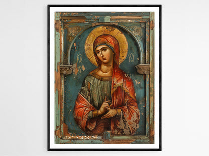 Affiche Art Byzantin – Image Sacrée Chrétienne en Impression