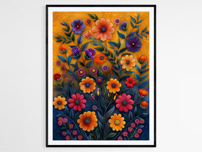 Affiche Ukrainienne Authentique – Poster Art Populaire Traditionnelle