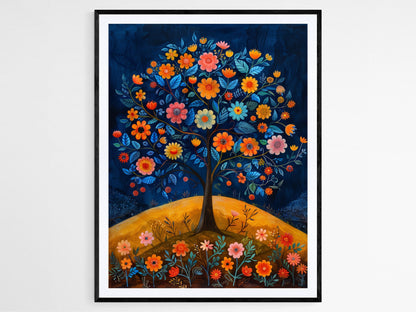 Affiche Art Folklorique Ukrainien – Poster Élégant pour Décoration de Maison