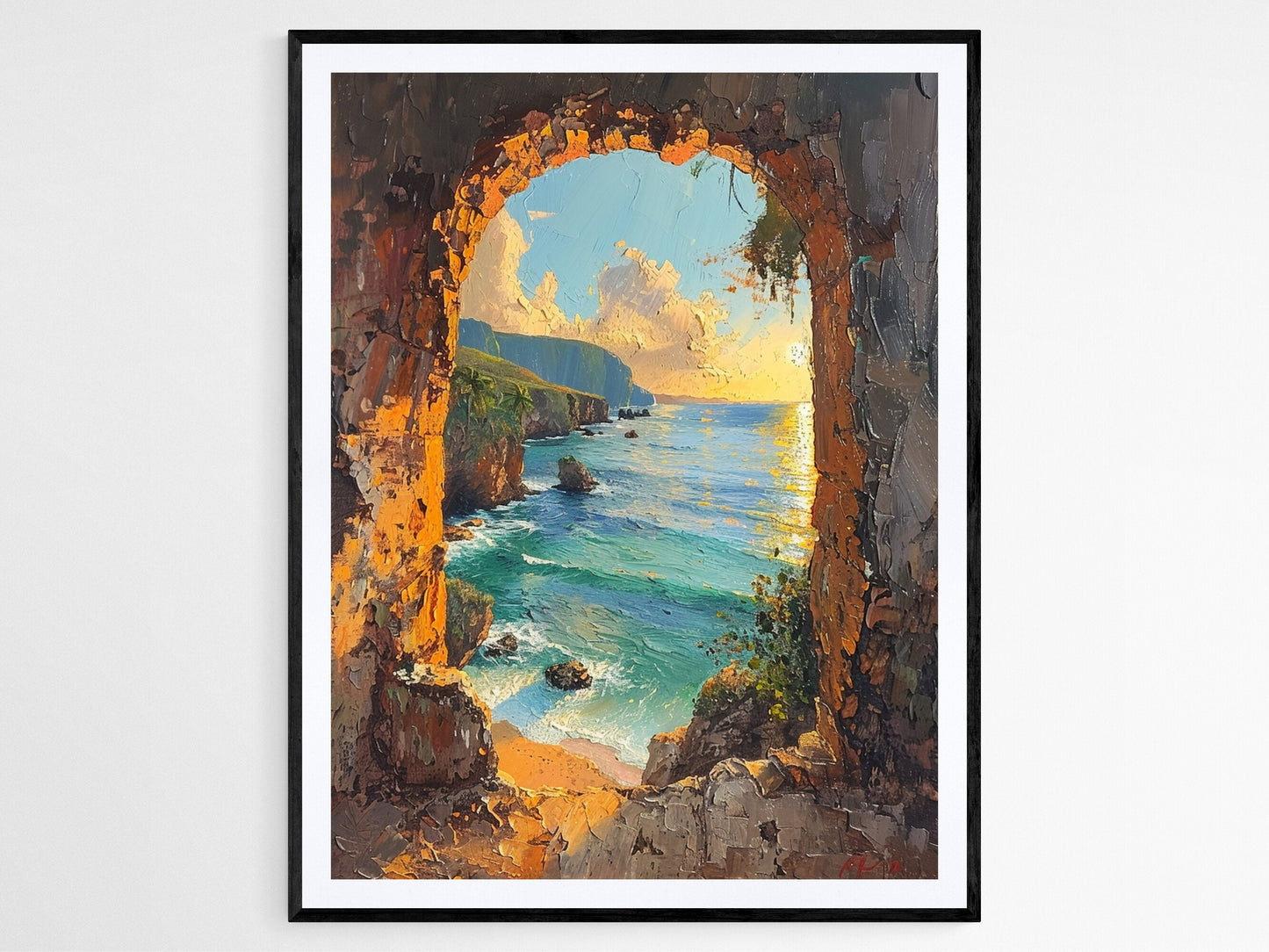 Affiche Cueva Ventana – Poster Paysage Scénique d'Arecibo