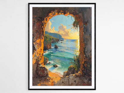 Affiche Cueva Ventana – Poster Paysage Scénique d'Arecibo