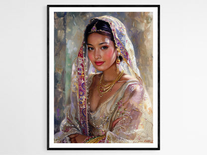 Affiche Mariée Filipina – Portrait culturel de mariage