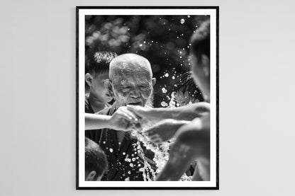 Affiche Festival de Songkran – Poster Art de l'Eau, Cadeau Culturel