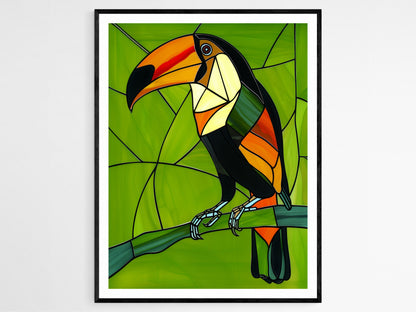 Affiche Toucan : Décor mural vibrant de la faune