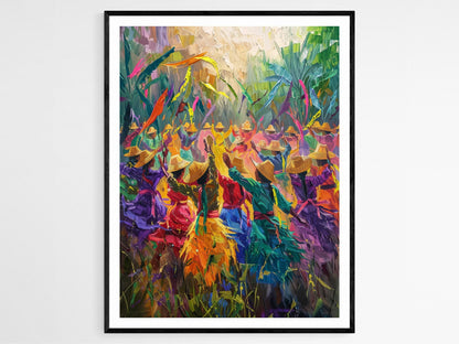 Affiche Festival Sinukwan – Poster Art Populaire Philppine pour Salon