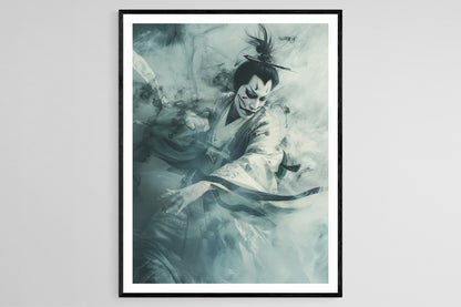 Affiche Kabuki – Art Canvas du Théâtre traditionnel japonais