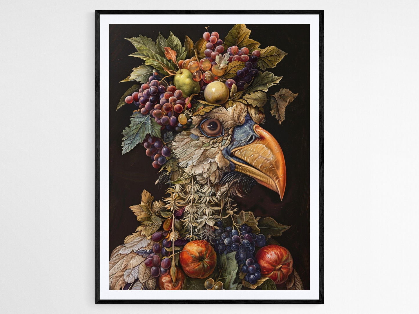 Affiche Arcimboldo Fantaisiste – Art Surréaliste de Nourriture