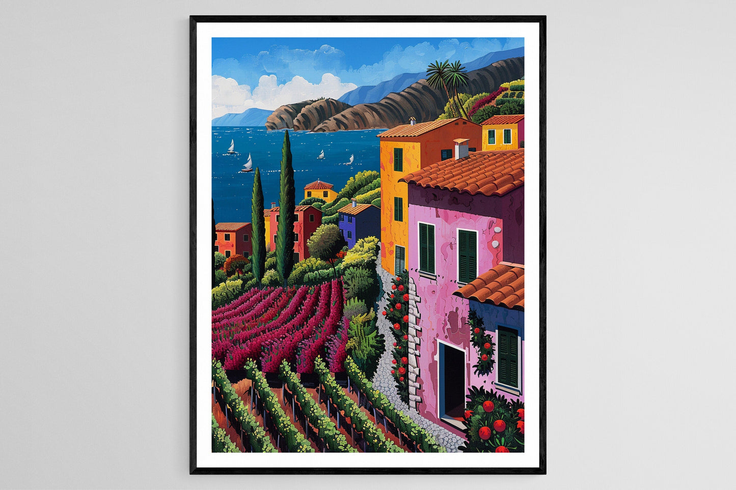 Affiche Cinque Terre – Poster Photographie de paysage marin captivant