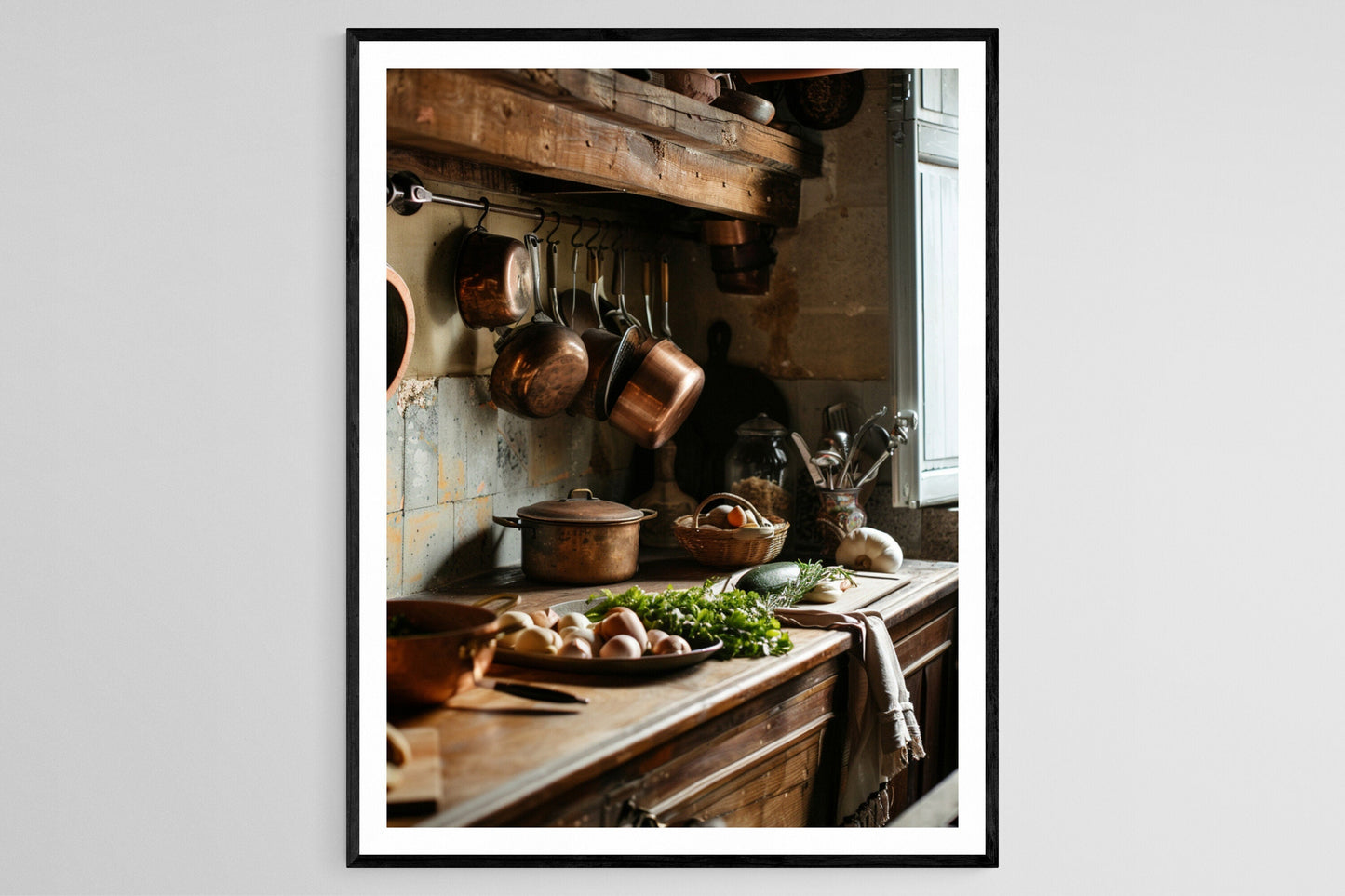 Affiche Cuisine Française – Poster Art Culinaire Murale