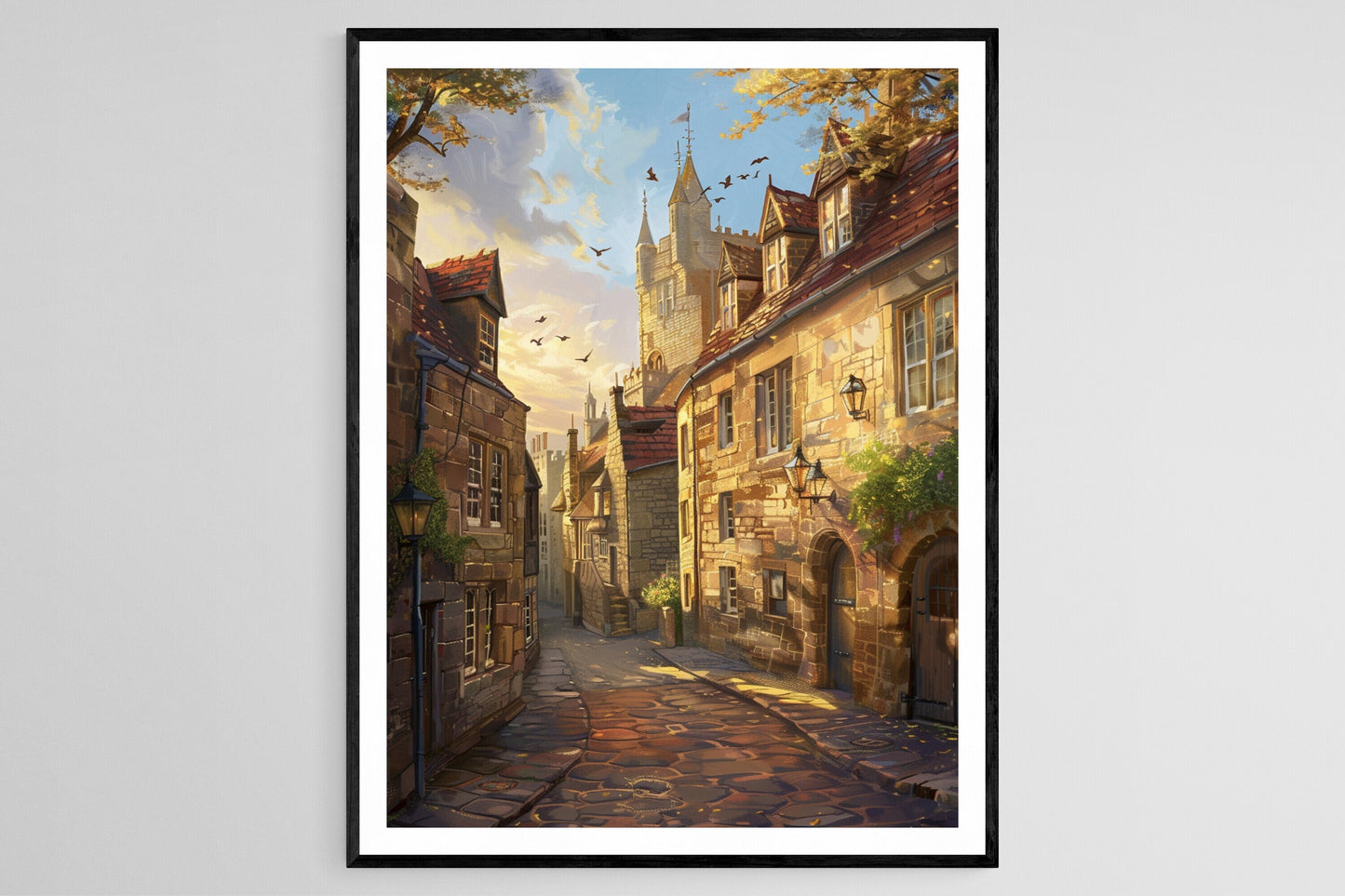 Affiche Médiévale Falkland – Poster Grand Palais Évocateur