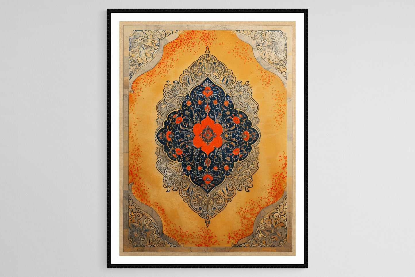 Affiche Art Islamique – Poster Motifs Arabesques & Designs Décoratifs