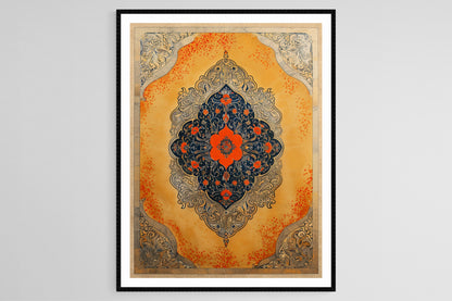 Affiche Art Islamique – Poster Motifs Arabesques & Designs Décoratifs