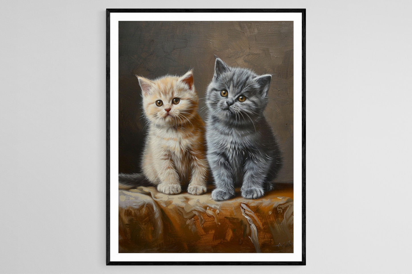 Affiche British Shorthair – Impression Giclée pour Amateurs de Chats