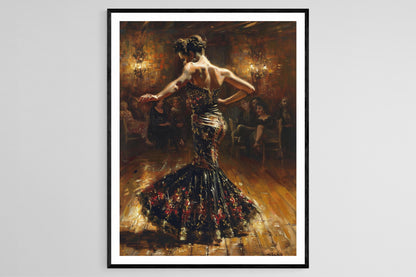 Affiche Danse Flamenco – Impression Giclée d'Art Espagnol