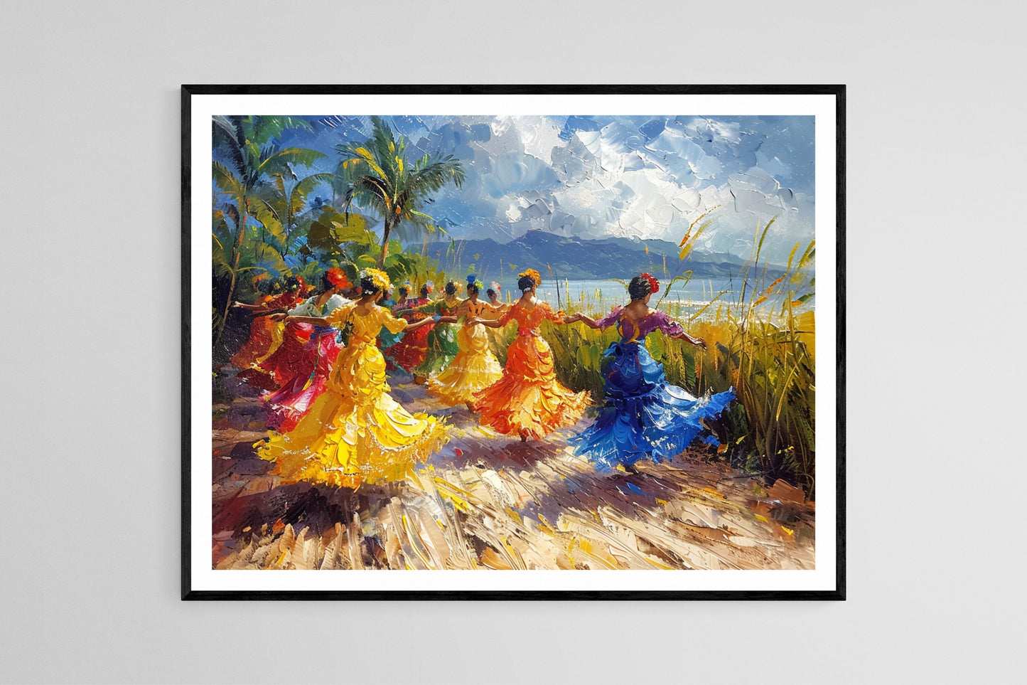 Affiche Tinikling – Poster Art Culturelle Filipine