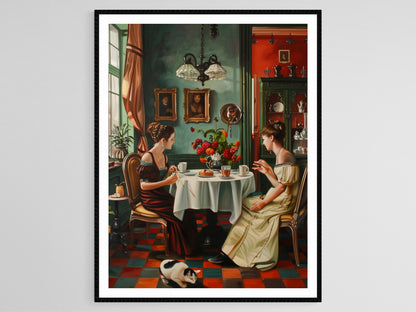 Affiche Biedermeier – Poster Peinture des Arts Décoratifs Allemands
