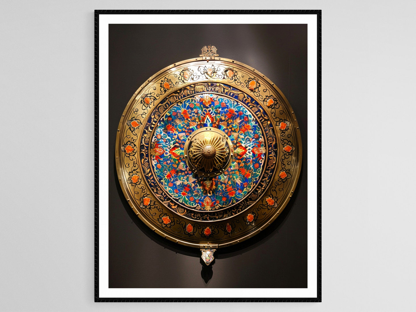 Affiche Bouclier Janissaire – Poster Art de la Guerre Turque