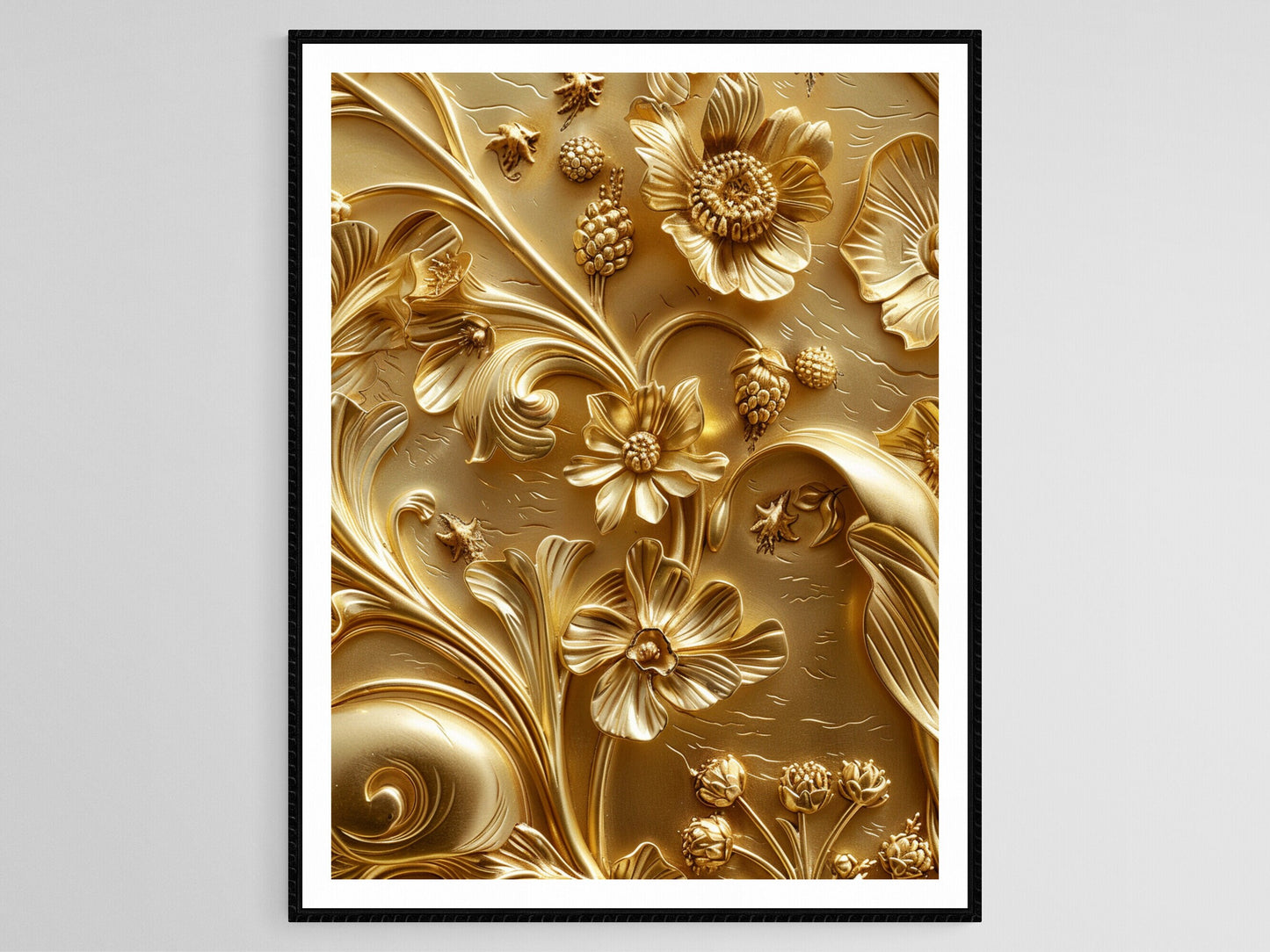 Affiche Artisanat Florentin – Poster Imprimé d'Art Doré