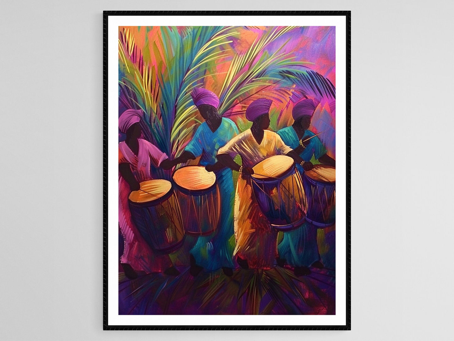 Affiche Chutney Music – Poster Fusion des Traditions de Trinité-et-Tobago