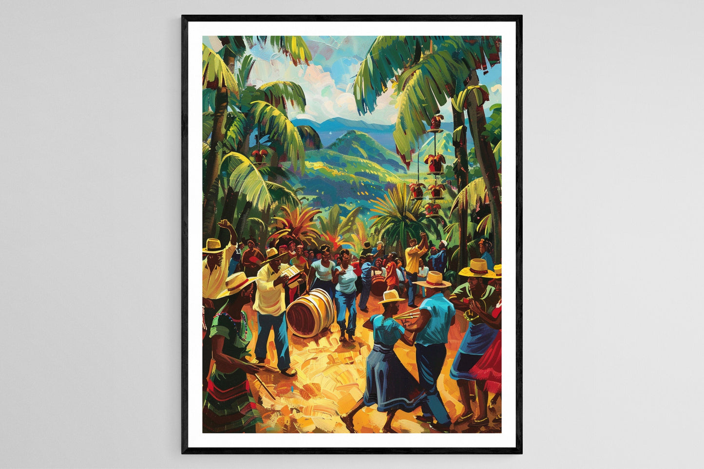 Affiche Festival Jamaïcain – Célébration vivante de musique et danse