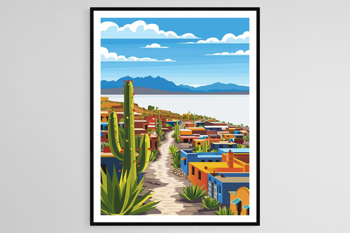 Affiche des Salars d'Uyuni – Poster des Paysages Élargis