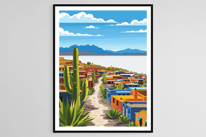 Affiche des Salars d'Uyuni – Poster des Paysages Élargis