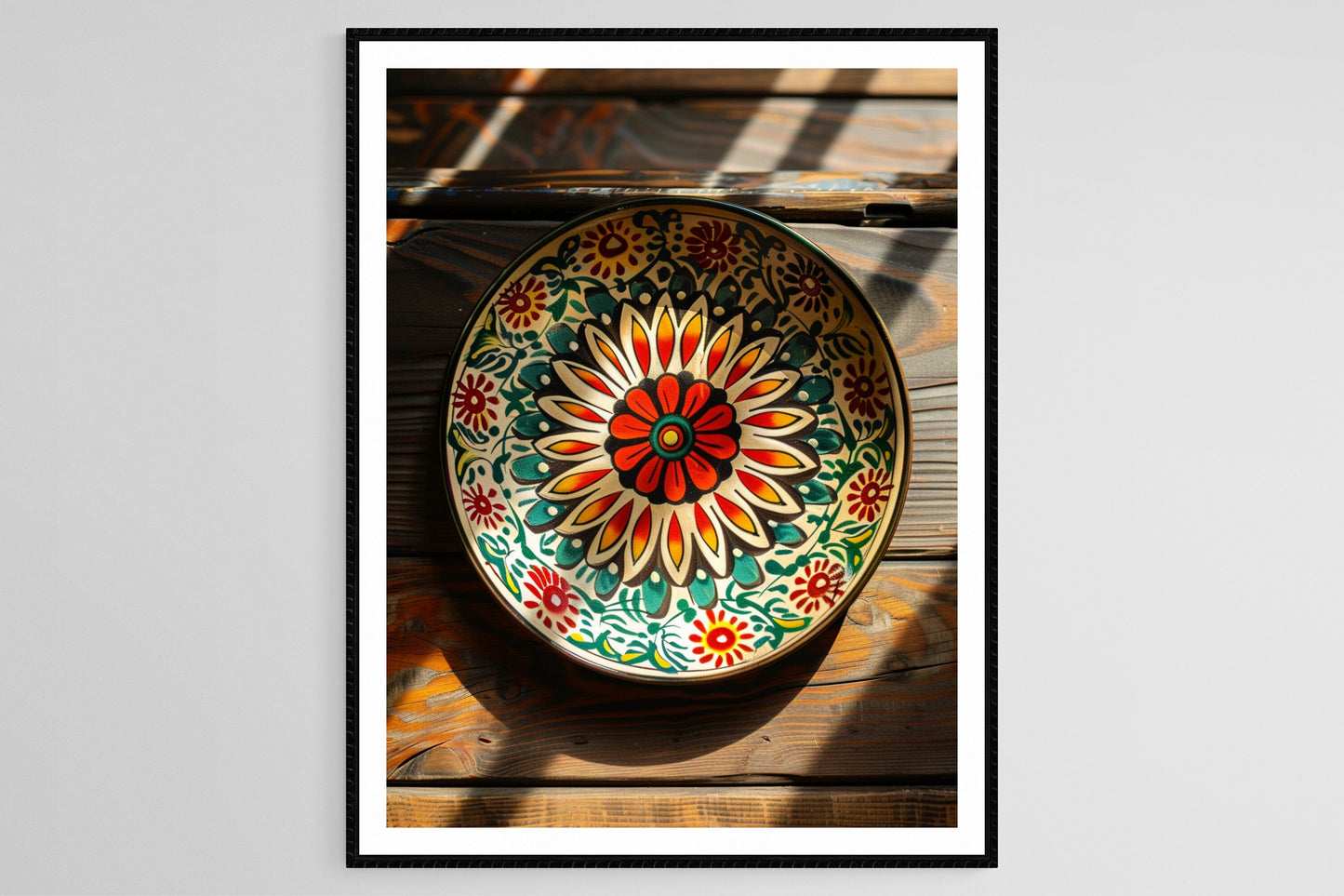 Affiche Céramique Bulgare – Art Populaire avec Motifs Uniques