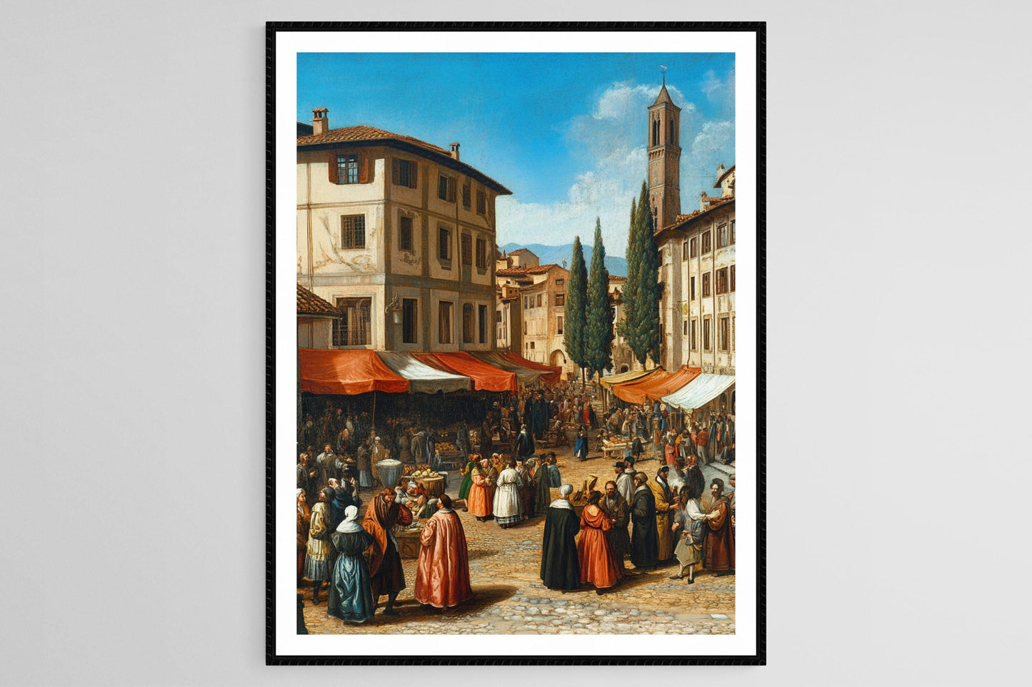 Affiche Renaissance de Florence – Impression Artistique Culturelle