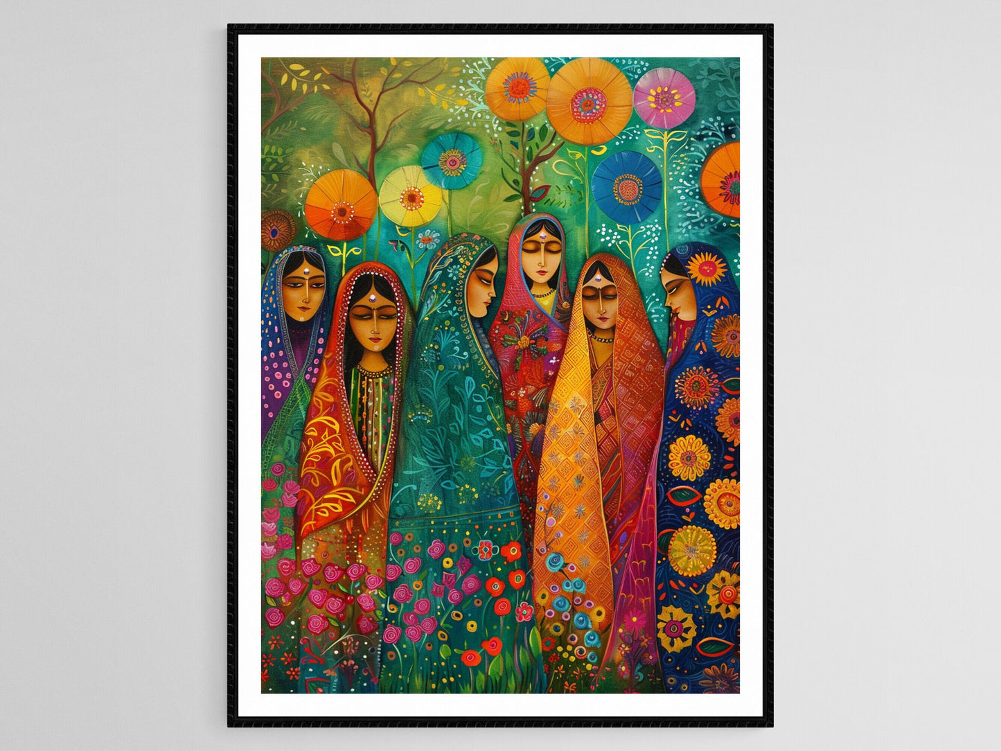 Affiche Mode Shalwar Kameez – Poster de Vêtement Traditionnel Pakistanais