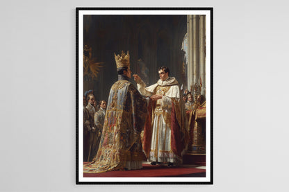 Affiche Napoléon 1804 – Poster Couronnement à Notre-Dame