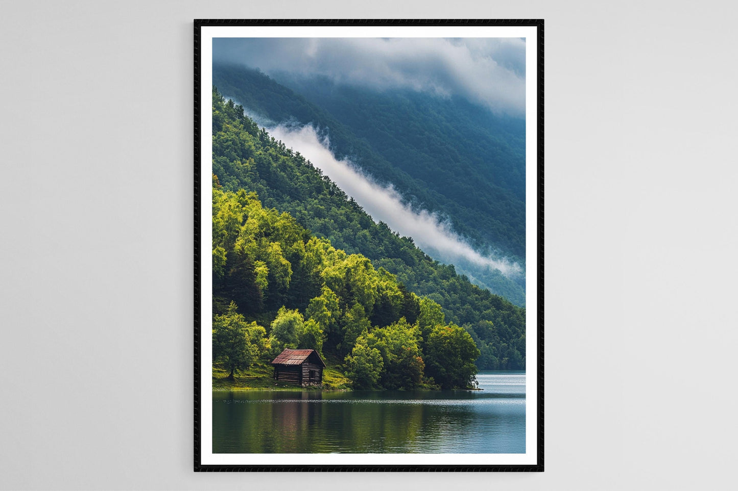 Affiche Mavrovo – Impression artistique du parc national de Macédoine