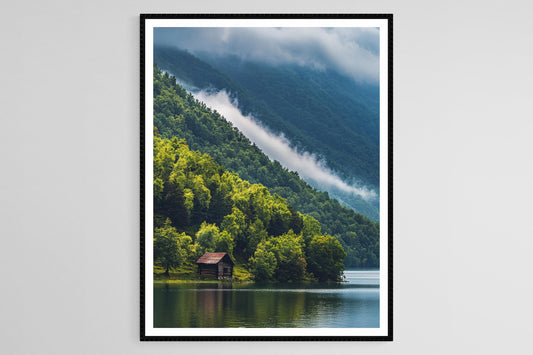 Affiche Mavrovo – Impression artistique du parc national de Macédoine