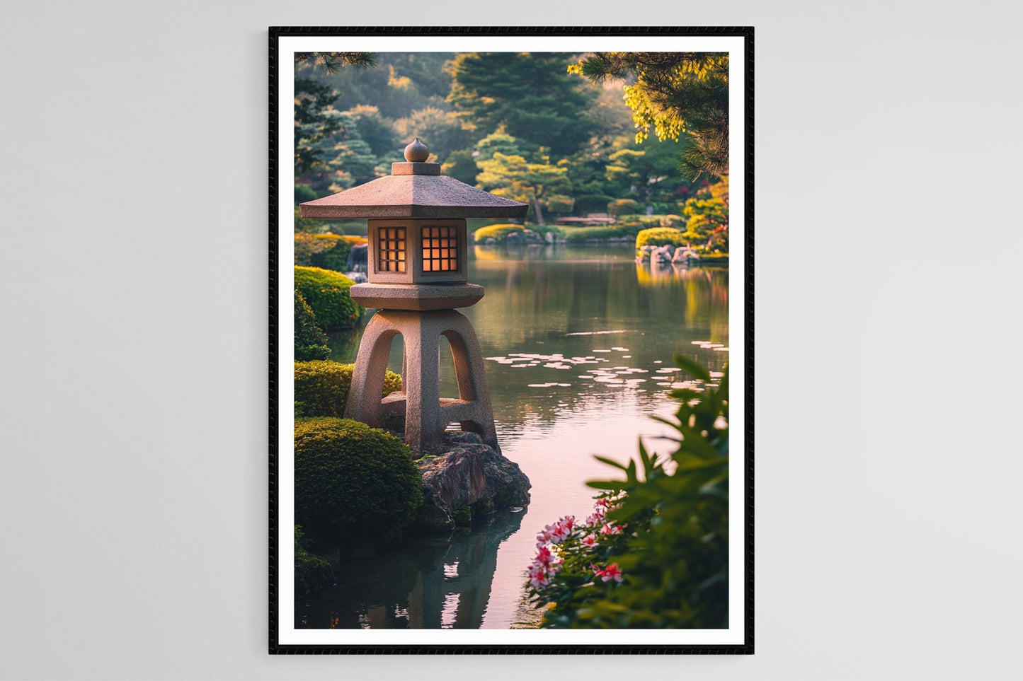Affiche Jardin Kenrokuen – Poster Art du Japon
