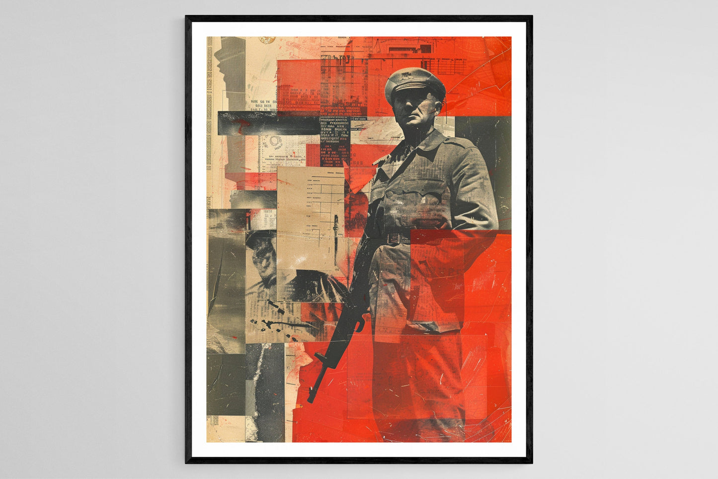 Affiche Collage Avant-Garde – Poster Photomontage Inspiré de Rodchenko